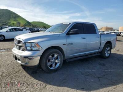 2015 RAM 1500 1500 SLT, silver — VIN 1C6RR6LT7FS735584, Copart