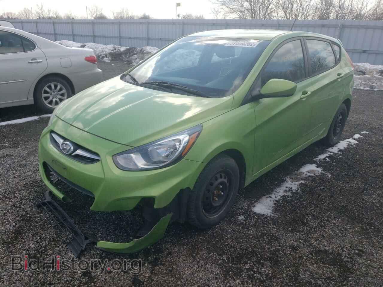 2014 HYUNDAI ACCENT - VIN: KMHCT5AE0EU150410 - Фото 2