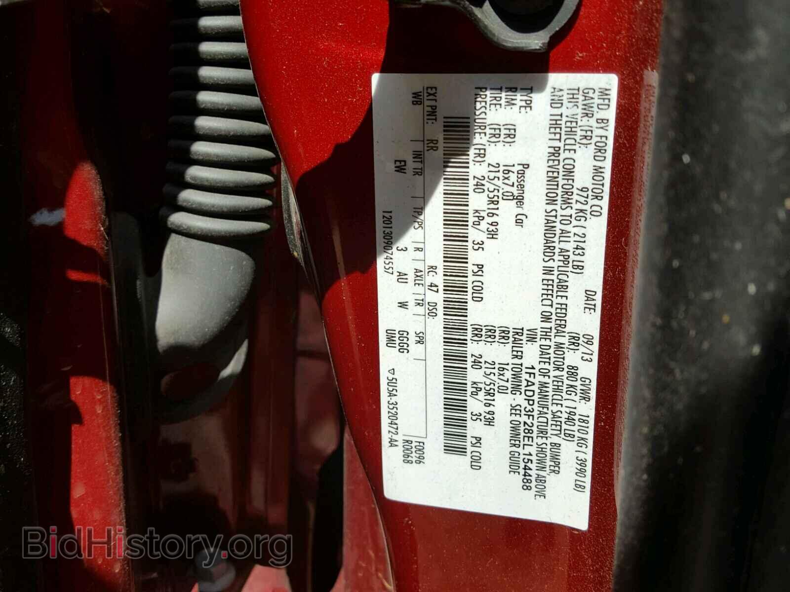 2014 FORD FOCUS - VIN: 1FADP3F28EL154488 - Photo 10