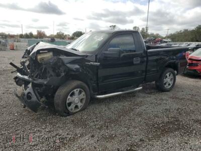 2010 Ford ALL MODELS F150, черный — VIN 1FTMF1CW7AFC45527, Copart