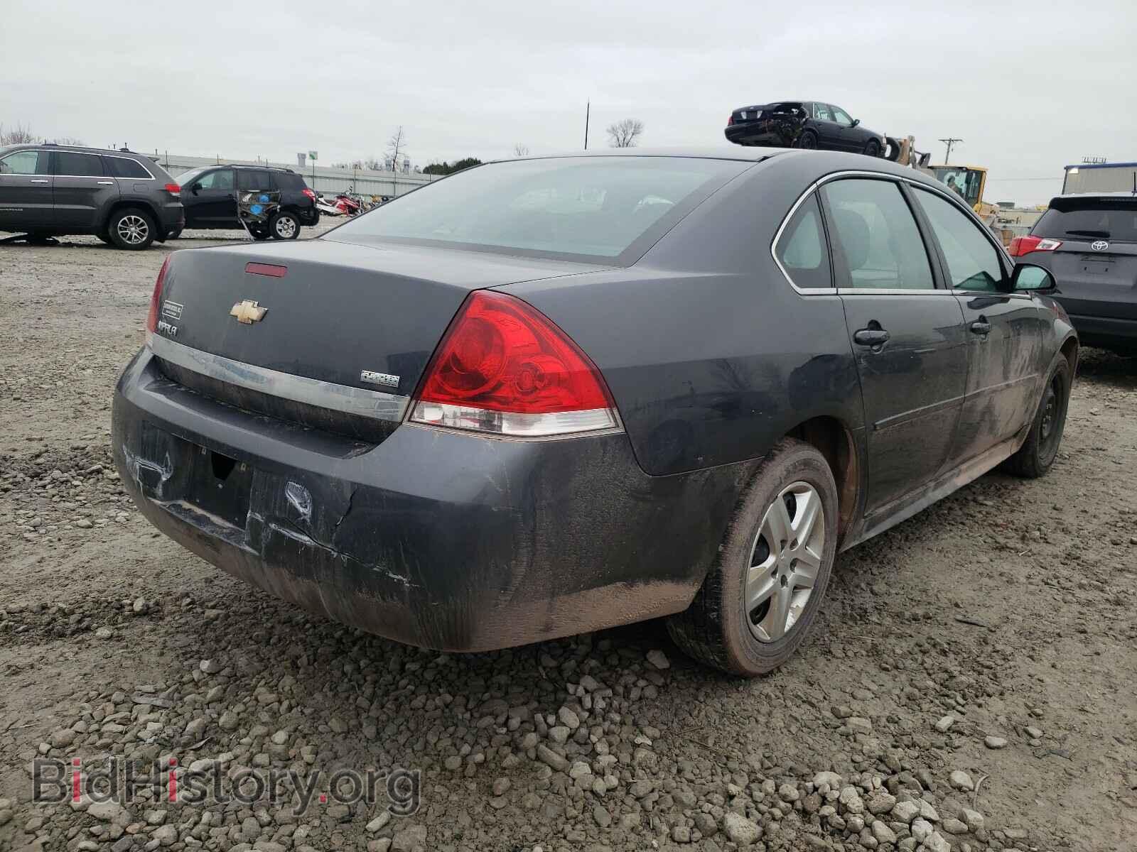 2011 CHEVROLET IMPALA - VIN: 2G1WF5EK0B1108179 - Фото 4
