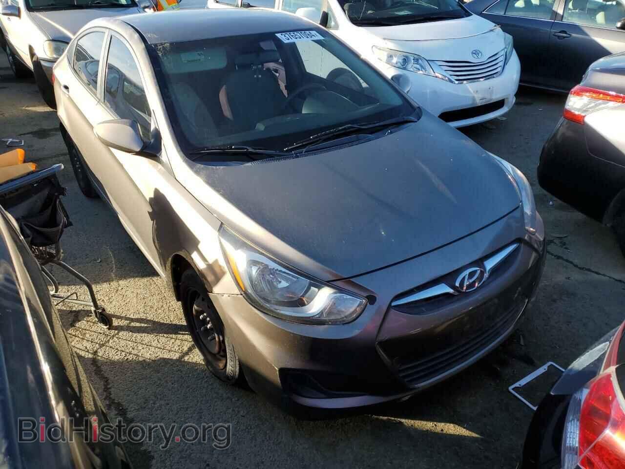 2014 HYUNDAI ACCENT - VIN: KMHCT4AE3EU744175 - Фото 4