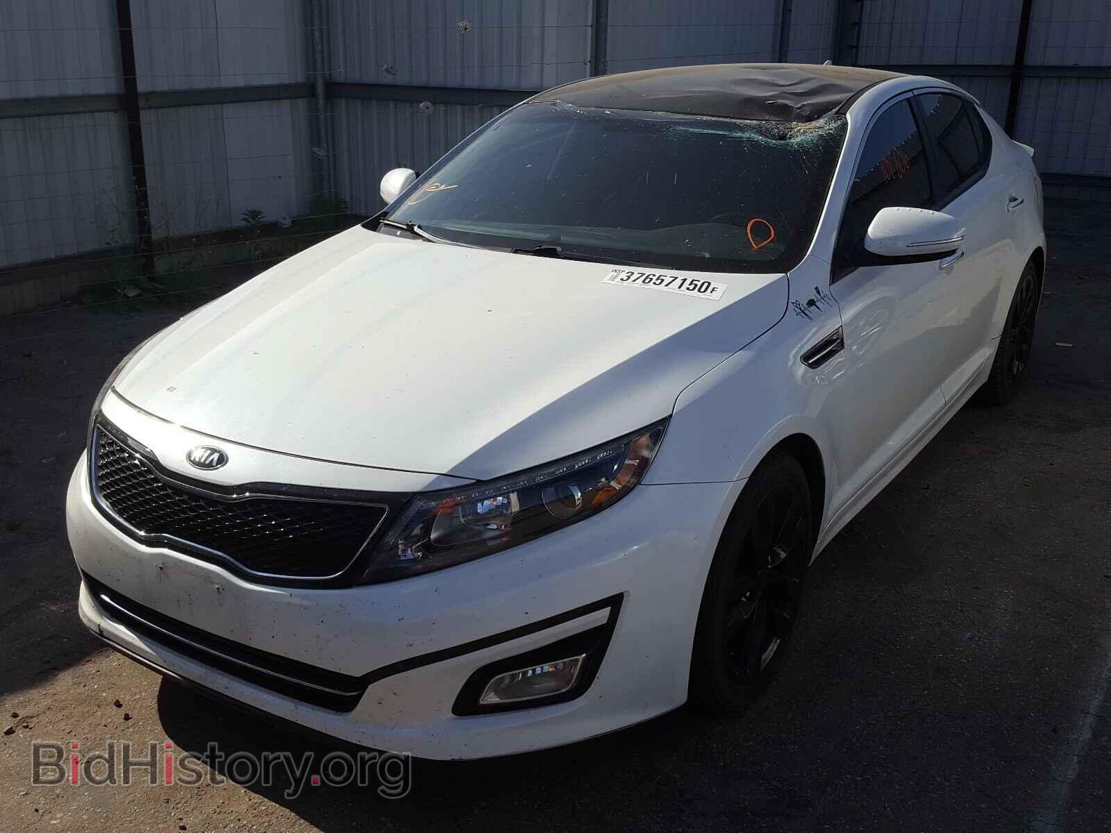 2015 KIA OPTIMA - VIN: 5XXGR4A75FG512352 - Фото 2