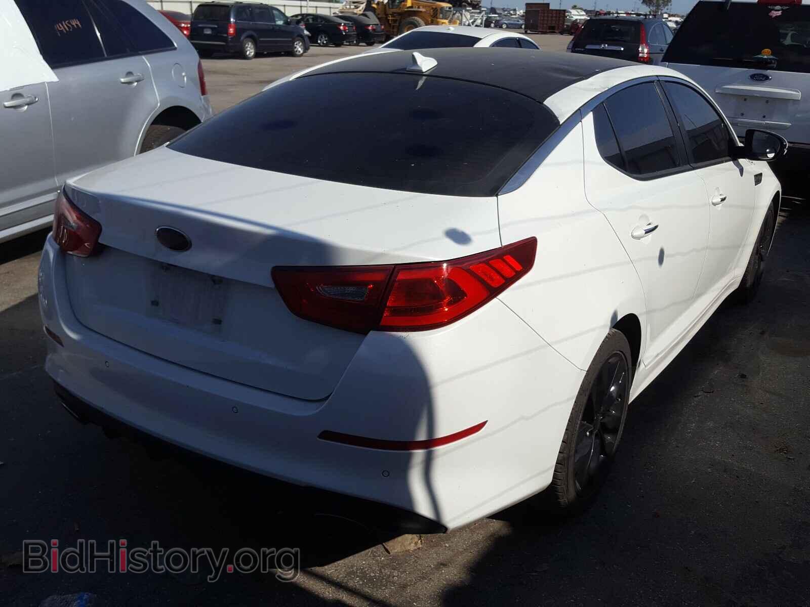 2015 KIA OPTIMA - VIN: 5XXGR4A75FG512352 - Фото 4