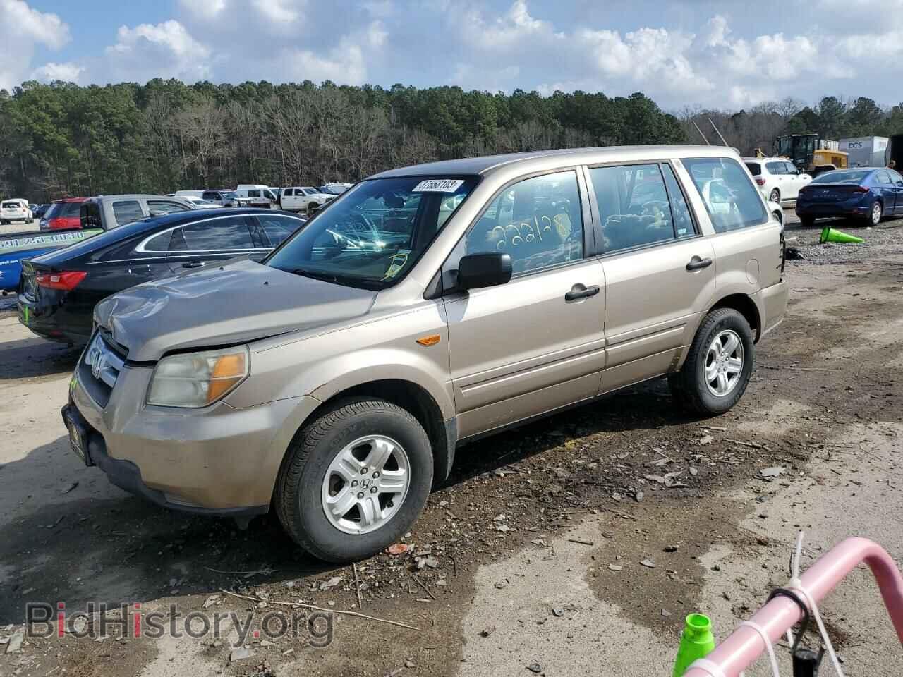 Photo 5FNYF28186B042811 - HONDA PILOT 2006