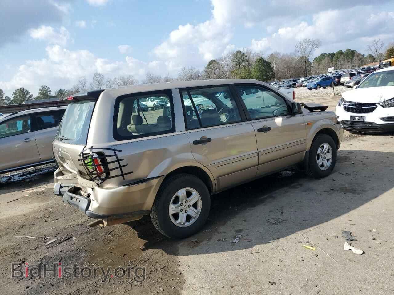 2006 HONDA PILOT - VIN: 5FNYF28186B042811 - Фото 3