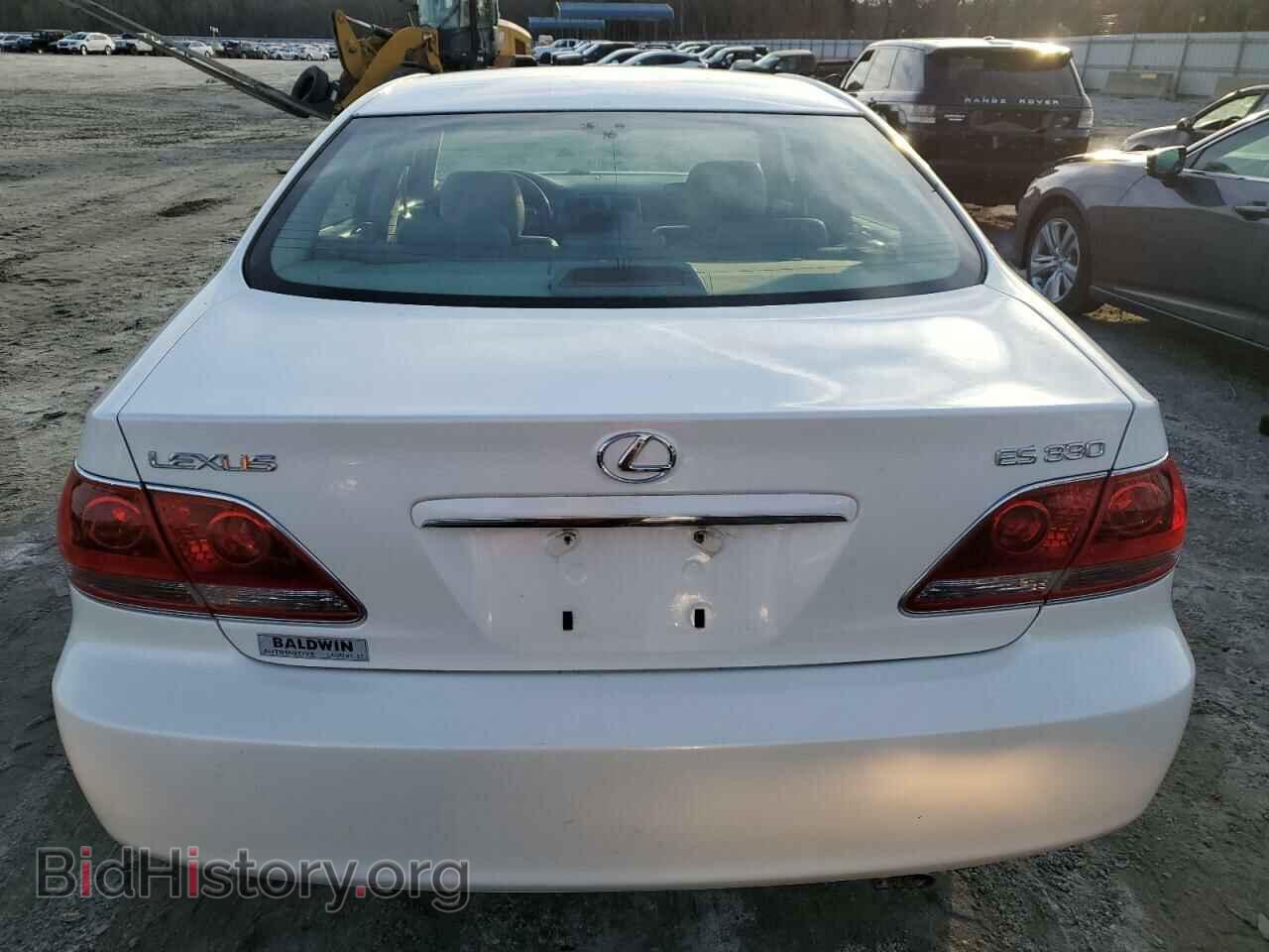 2006 LEXUS ES330 - VIN: JTHBA30G265150724 - Фото 6