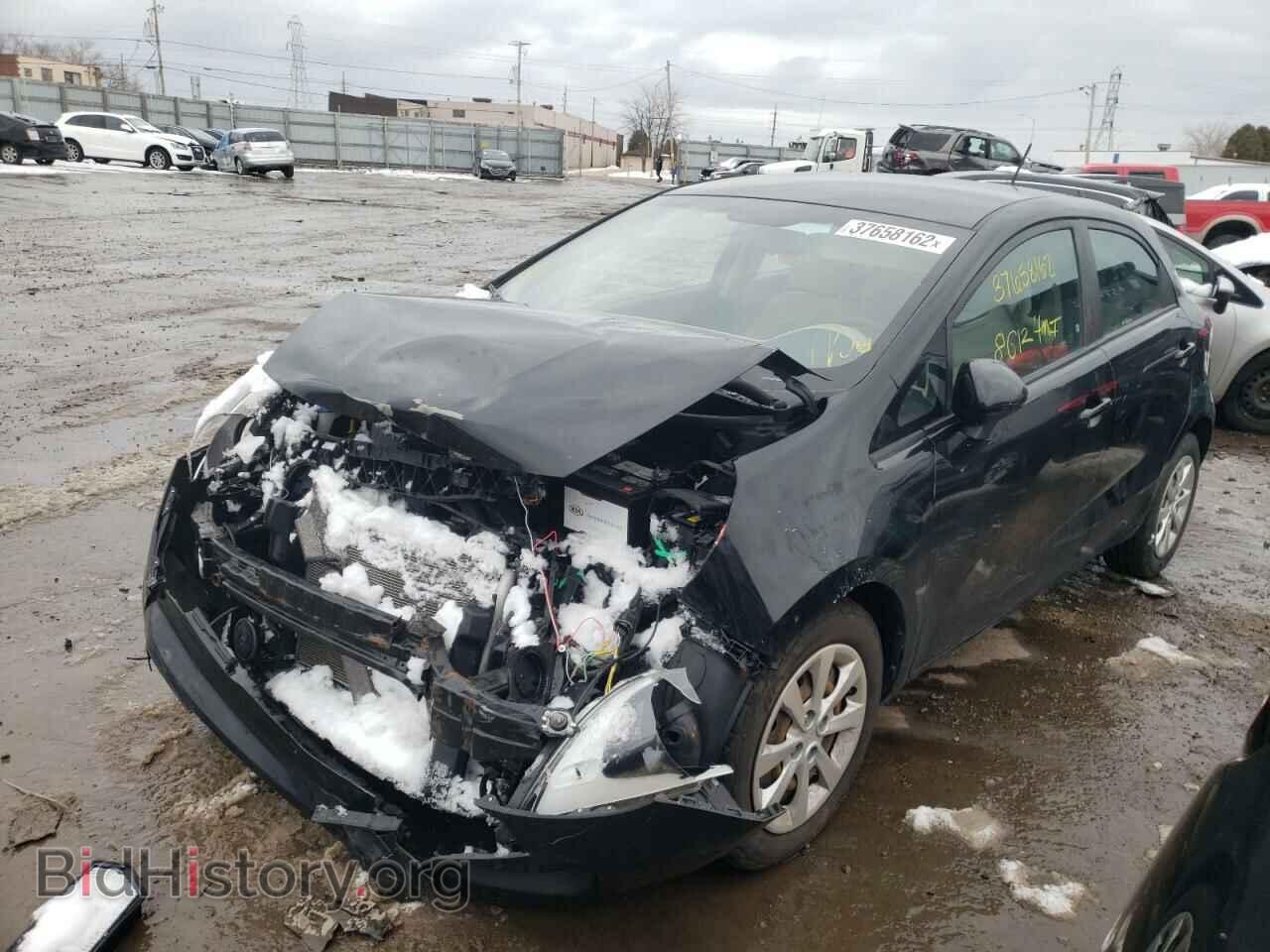 2013 KIA RIO - VIN: KNADM5A39D6243673 - Фото 2