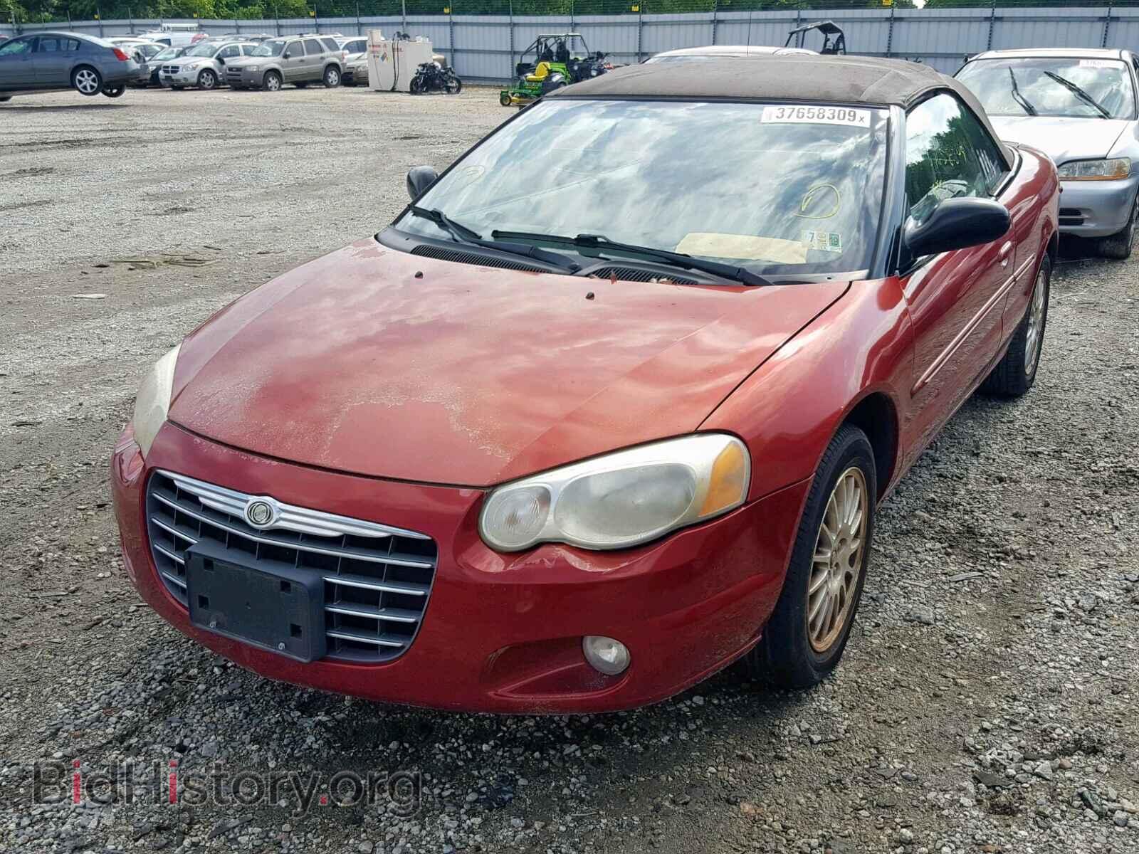 2006 CHRYSLER SEBRING - VIN: 1C3EL55R86N257702 - Фото 2