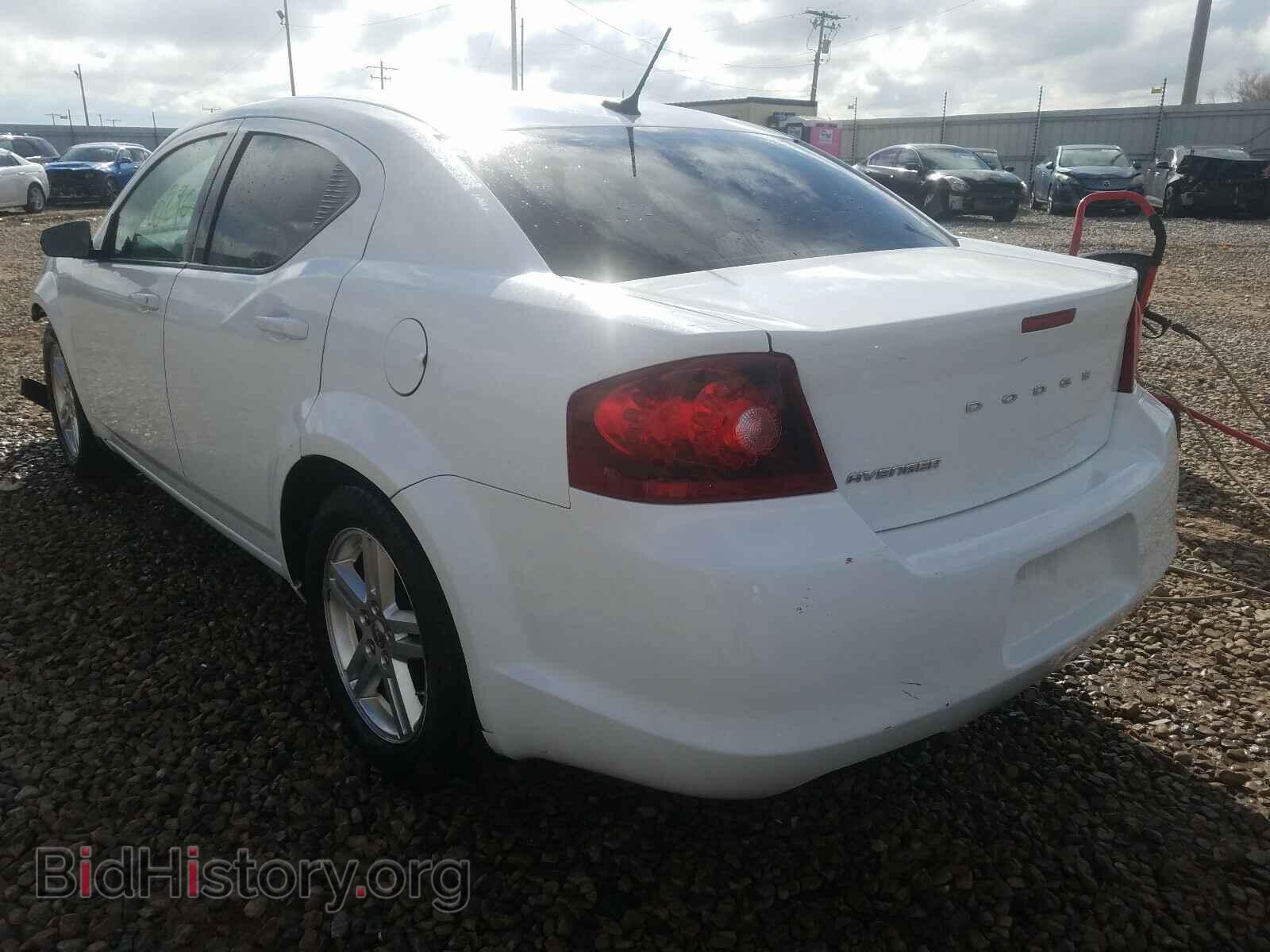 2011 DODGE AVENGER - VIN: 1B3BD1FB7BN583637 - Фото 3