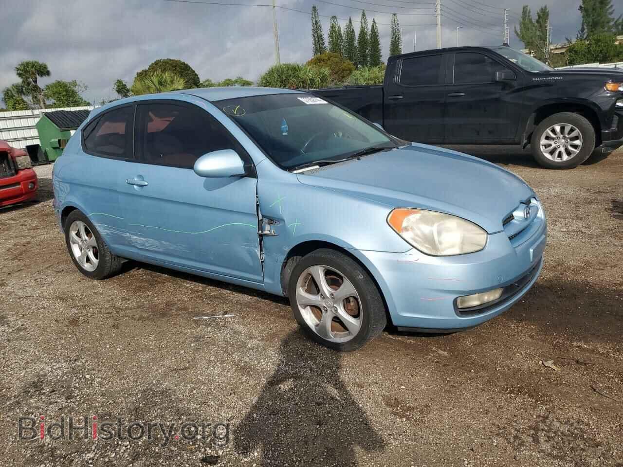 2007 HYUNDAI ACCENT - VIN: KMHCN36C47U009915 - Фото 4
