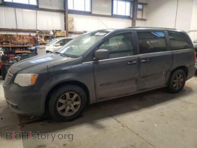 2011 Chrysler MINIVAN TOWN & COU, gray — VIN 2A4RR5DG6BR727129, Copart