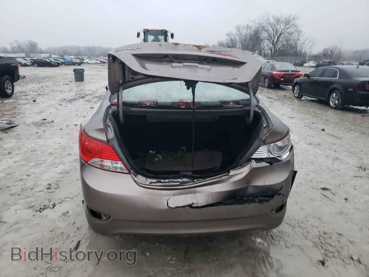 2012 HYUNDAI ACCENT - VIN: KMHCU4AE0CU213686 - Фото 6