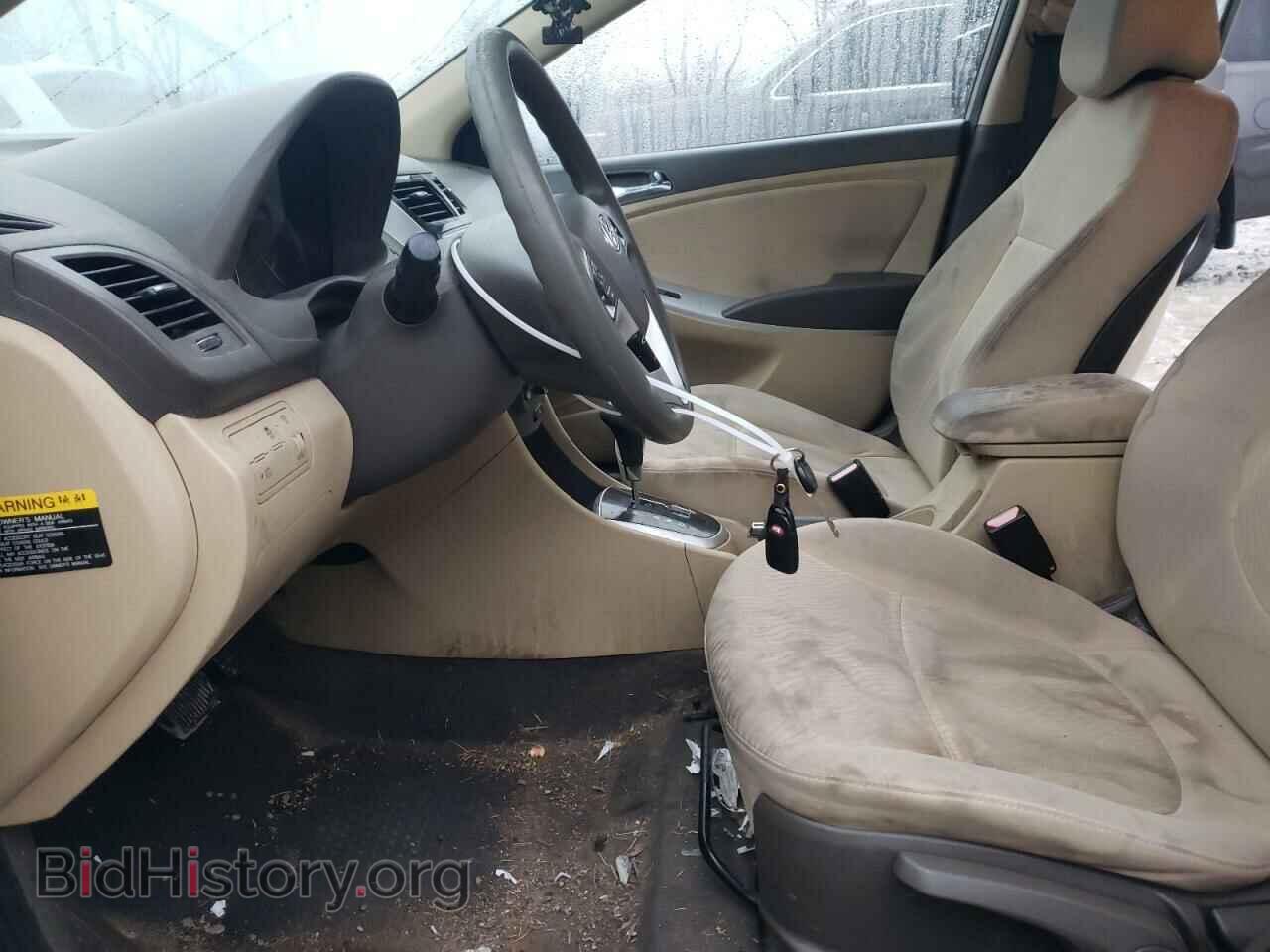 2012 HYUNDAI ACCENT - VIN: KMHCU4AE0CU213686 - Фото 7