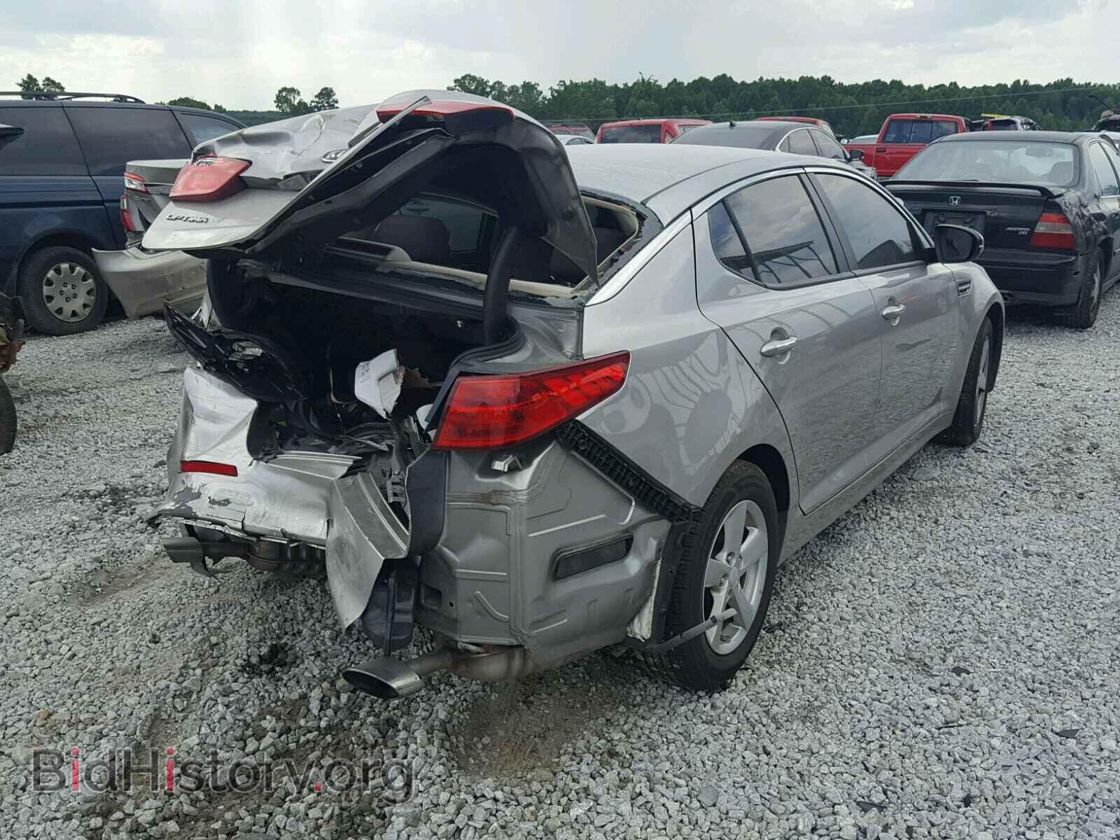 2015 KIA OPTIMA - VIN: 5XXGM4A74FG457018 - Фото 4