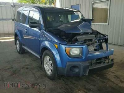 2007 Honda ELEMENT Element EX, blue — VIN 5J6YH18787L014654, Copart