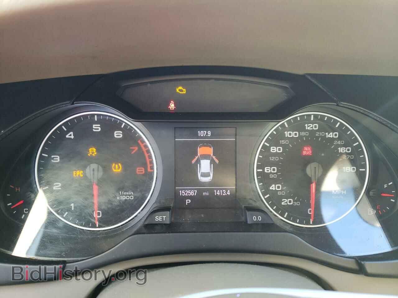 2012 AUDI A4 - VIN: WAUFFAFL7CN015406 - Фото 9
