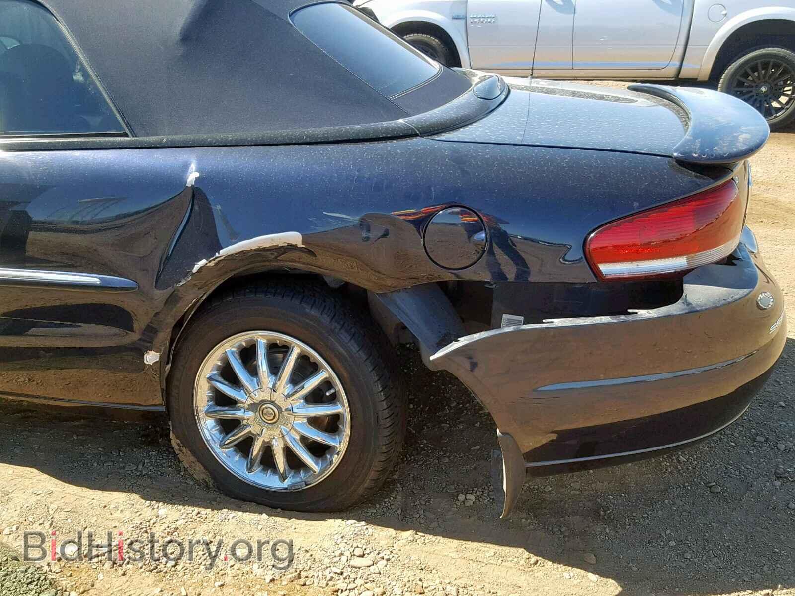 2001 CHRYSLER SEBRING - VIN: 1C3EL65U01N637569 - Фото 9