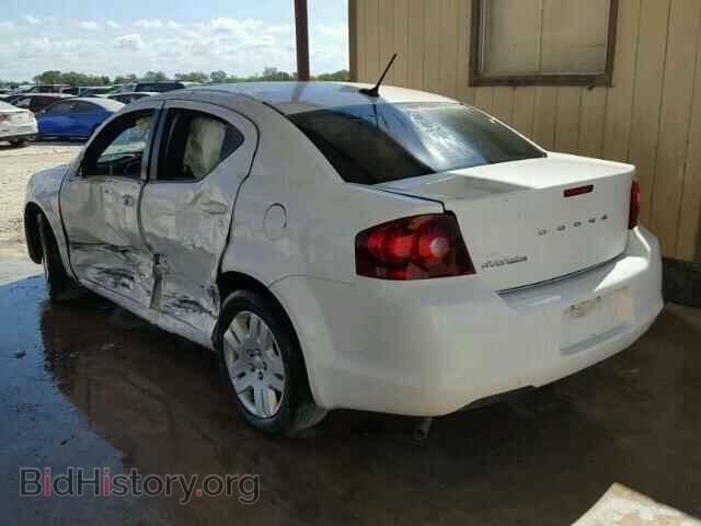 2014 DODGE AVENGER - VIN: 1C3CDZAB6EN108773 - Фото 3