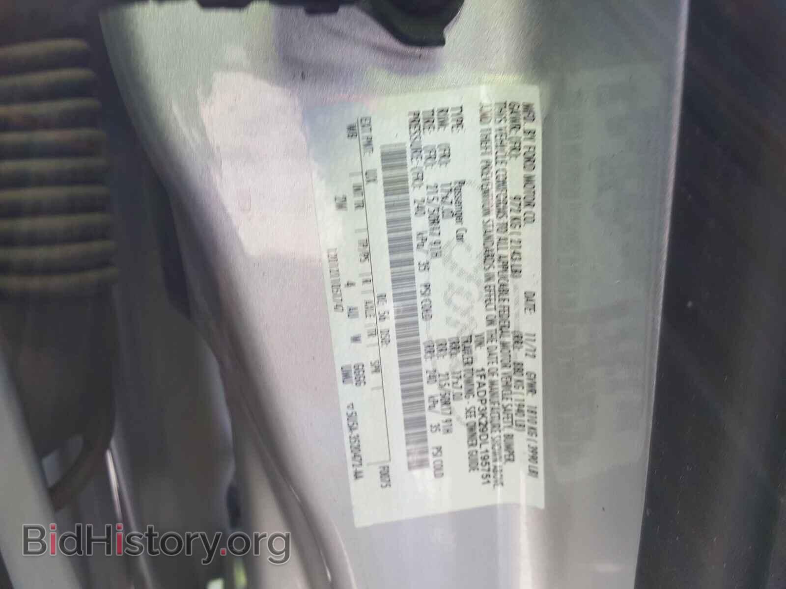 2013 FORD FOCUS - VIN: 1FADP3K29DL195751 - Фото 10