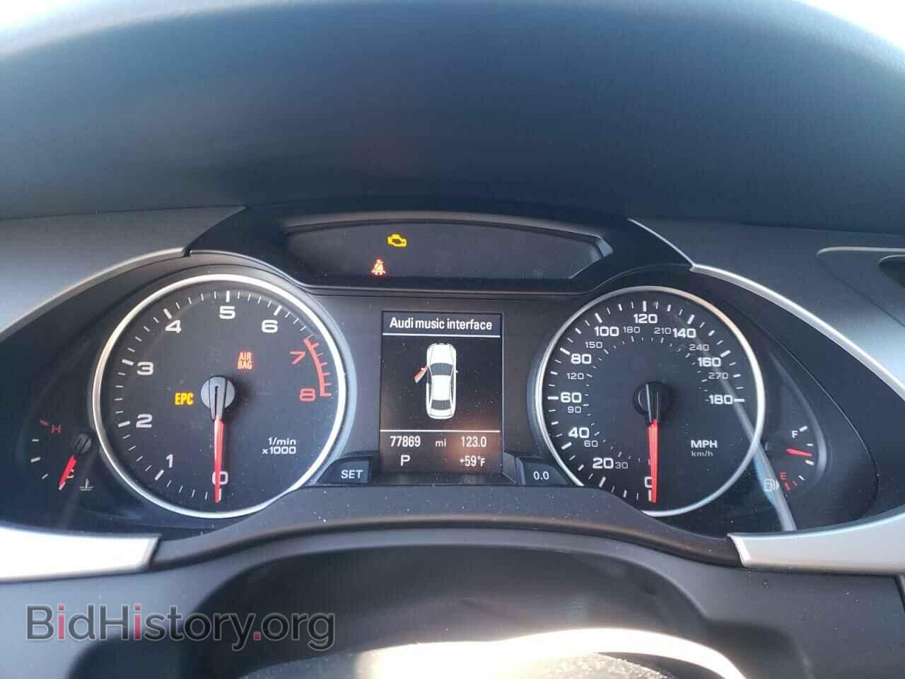 2012 AUDI A4 - VIN: WAUKFBFL3CN006190 - Фото 9