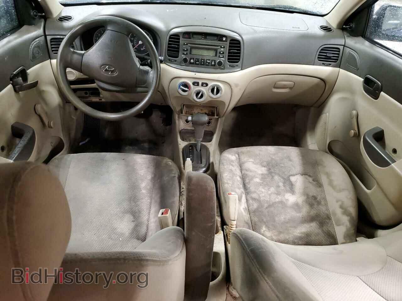 2007 HYUNDAI ACCENT - VIN: KMHCN46C07U122511 - Фото 8