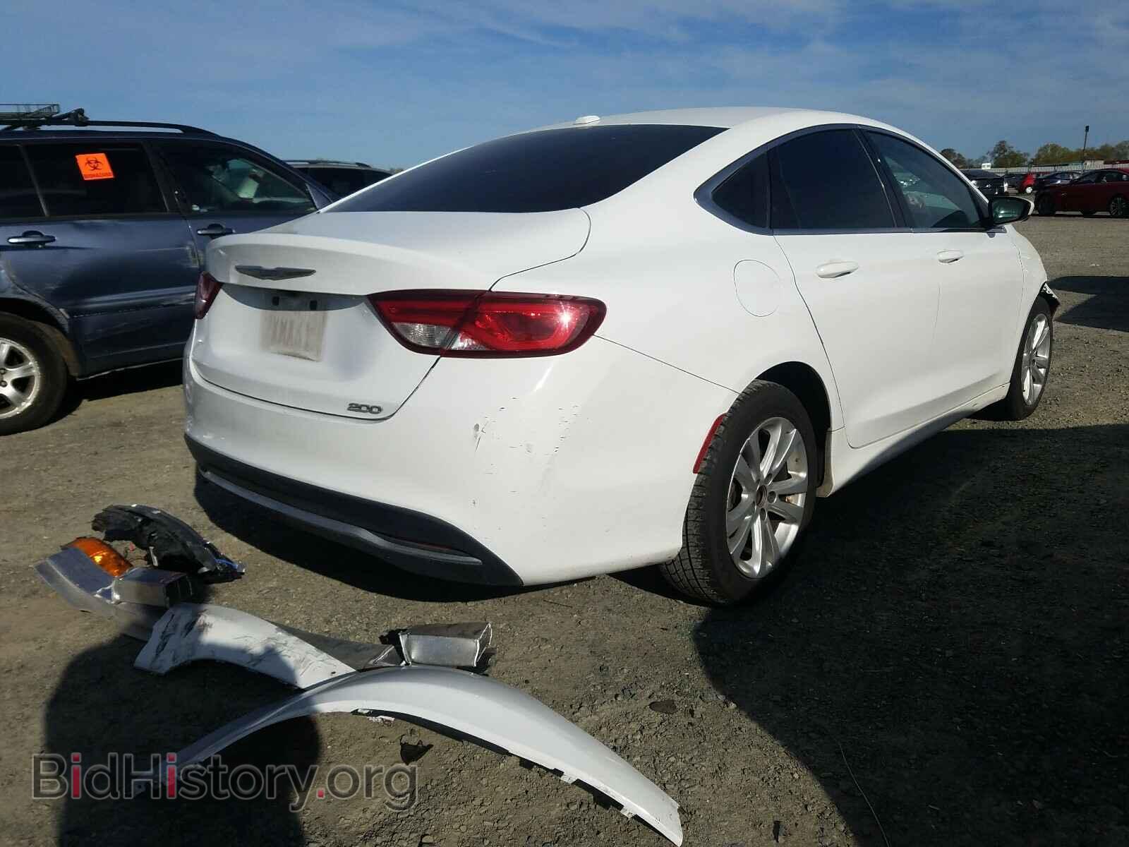 2015 CHRYSLER 200 - VIN: 1C3CCCAB1FN705671 - Фото 4