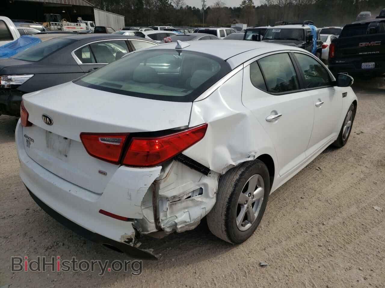 2015 KIA OPTIMA - VIN: 5XXGM4A72FG351702 - Фото 4