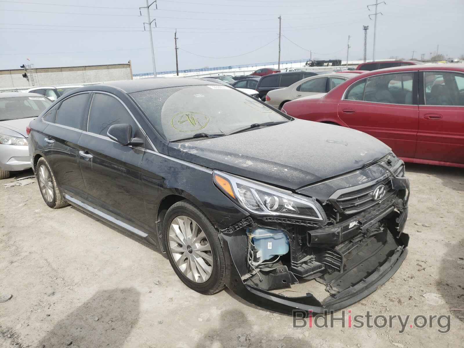 Photo 5NPE34AFXFH221057 - HYUNDAI SONATA 2015