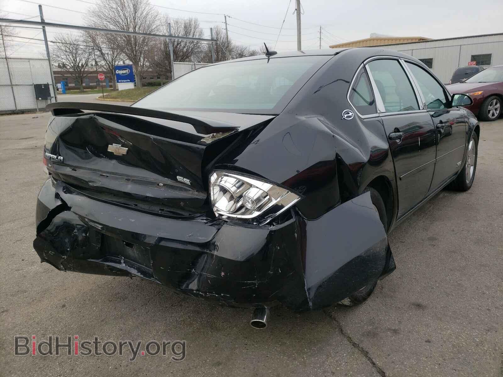 2008 CHEVROLET IMPALA - VIN: 2G1WD58C889250249 - Фото 4