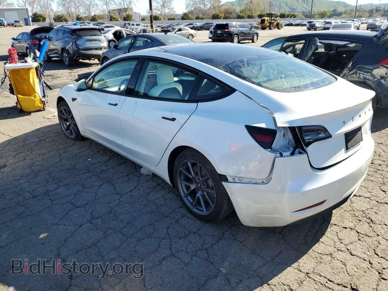 2022 TESLA MODEL 3 - VIN: 5YJ3E1EA3NF148223 - Фото 2