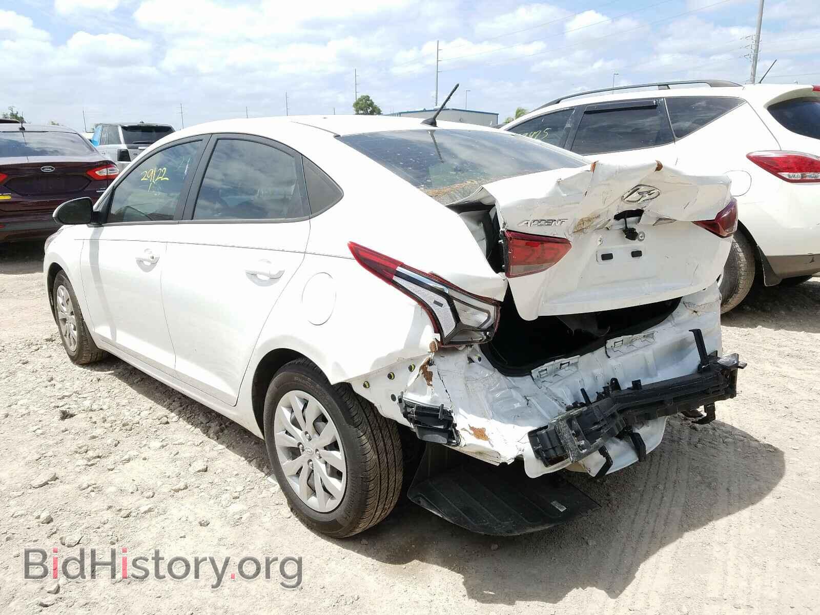2019 HYUNDAI ACCENT - VIN: 3KPC24A31KE088414 - Фото 3