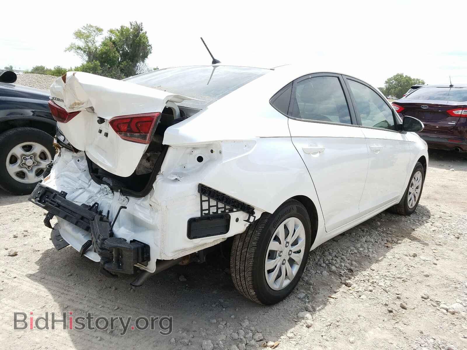 2019 HYUNDAI ACCENT - VIN: 3KPC24A31KE088414 - Фото 4