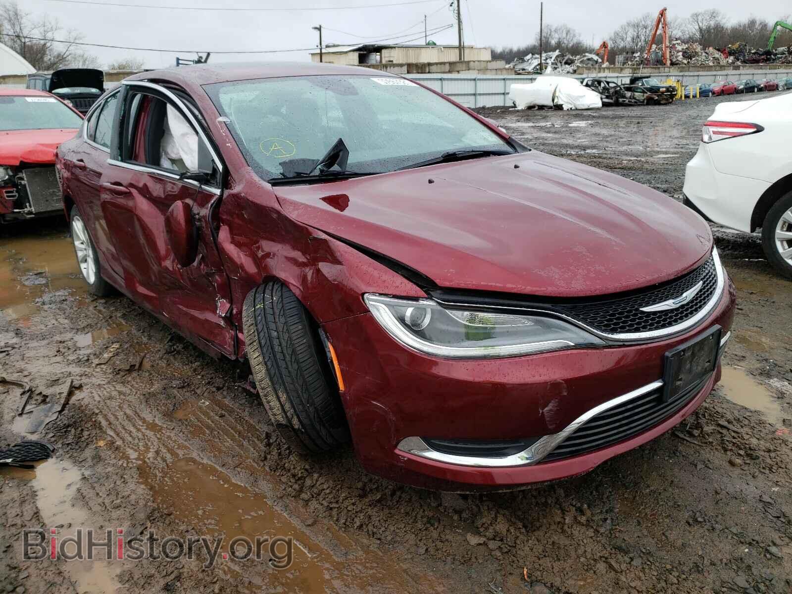 Фотография 1C3CCCAB2FN539743 - CHRYSLER 200 2015