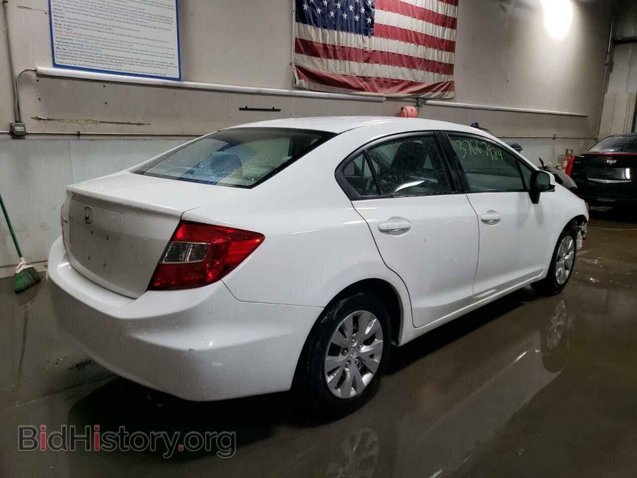 2012 HONDA CIVIC - VIN: 19XFB2F54CE052861 - Фото 3