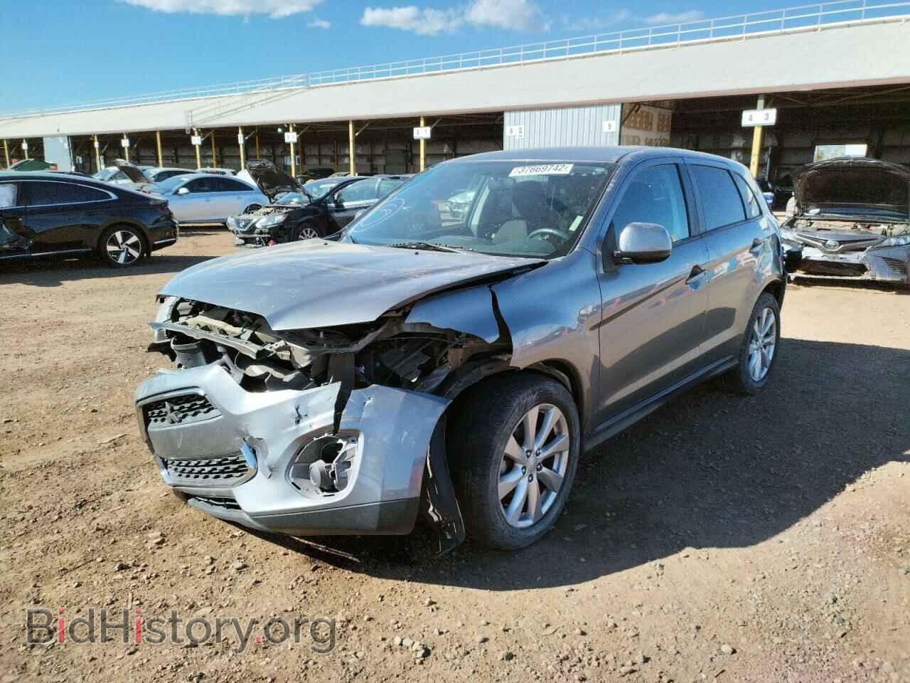 2013 MITSUBISHI OUTLANDER - VIN: 4A4AP3AU2DE004247 - Фото 2