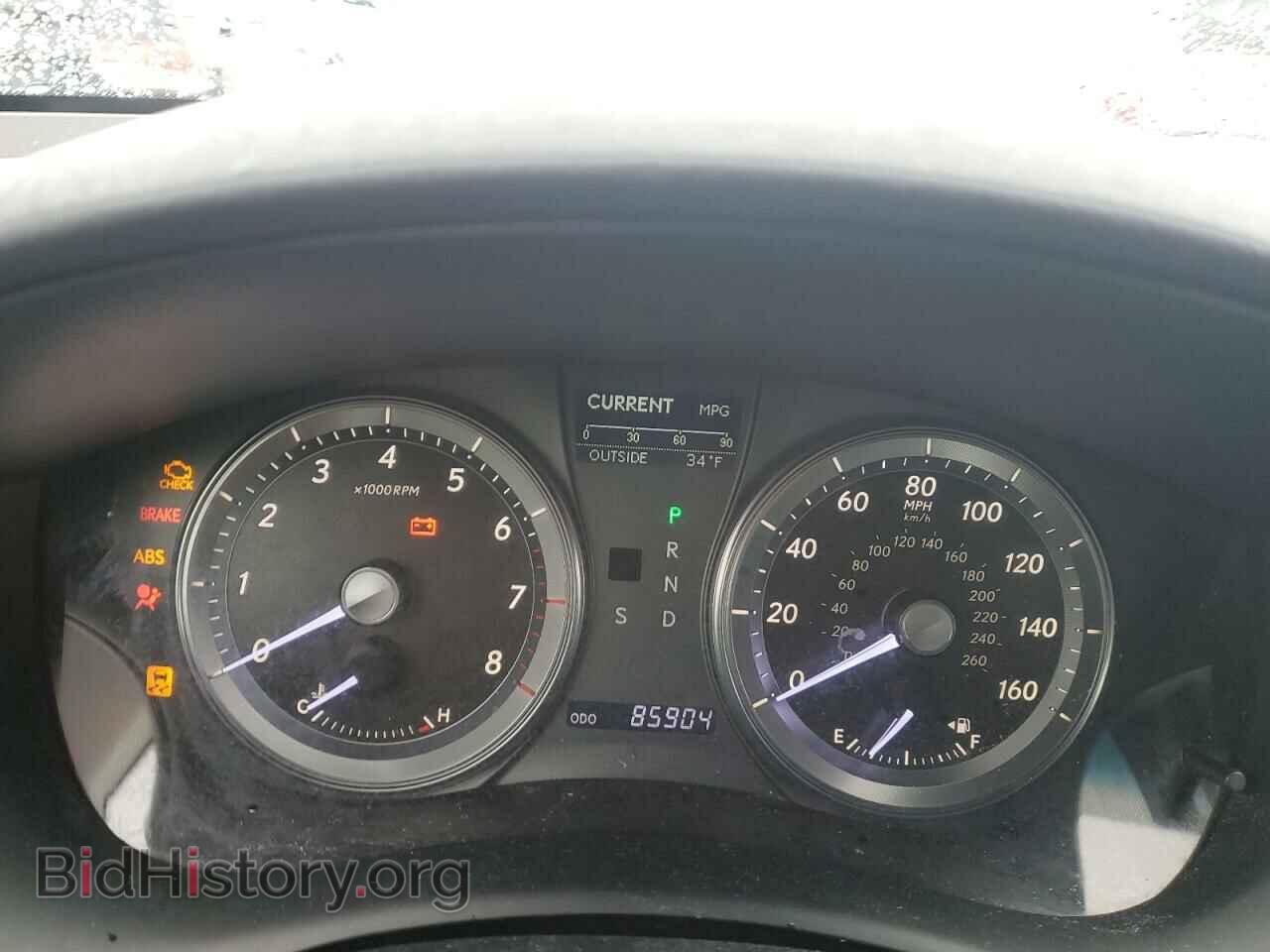 2012 LEXUS ES350 - VIN: JTHBK1EG5C2497620 - Фото 9