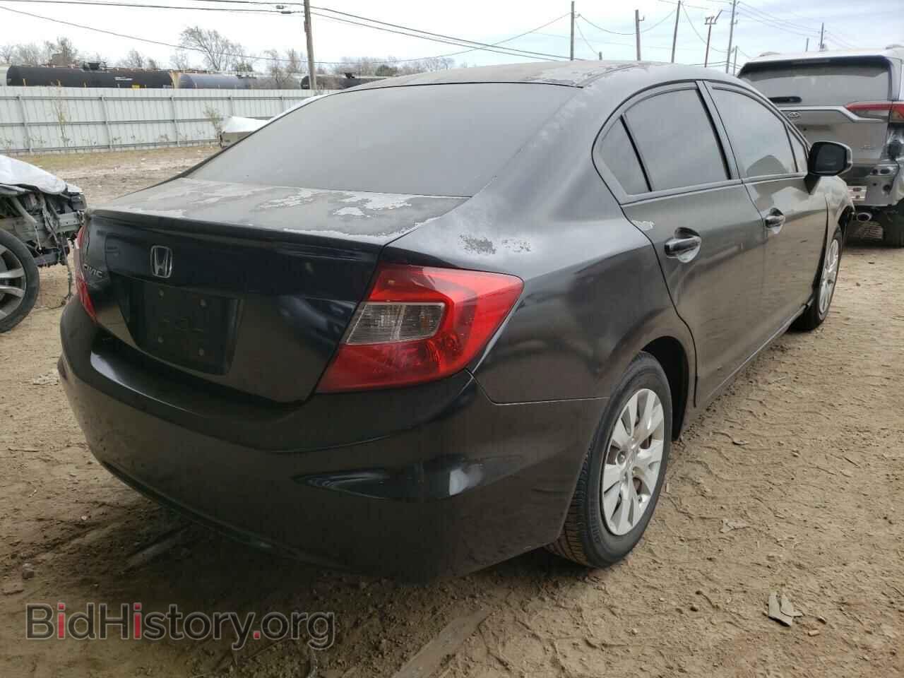 2012 HONDA CIVIC - VIN: 2HGFB2F5XCH613019 - Фото 4