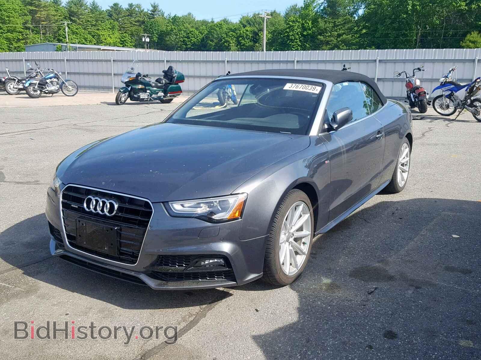 2017 AUDI A5 - VIN: WAUD2AFH5HN003888 - Фото 2