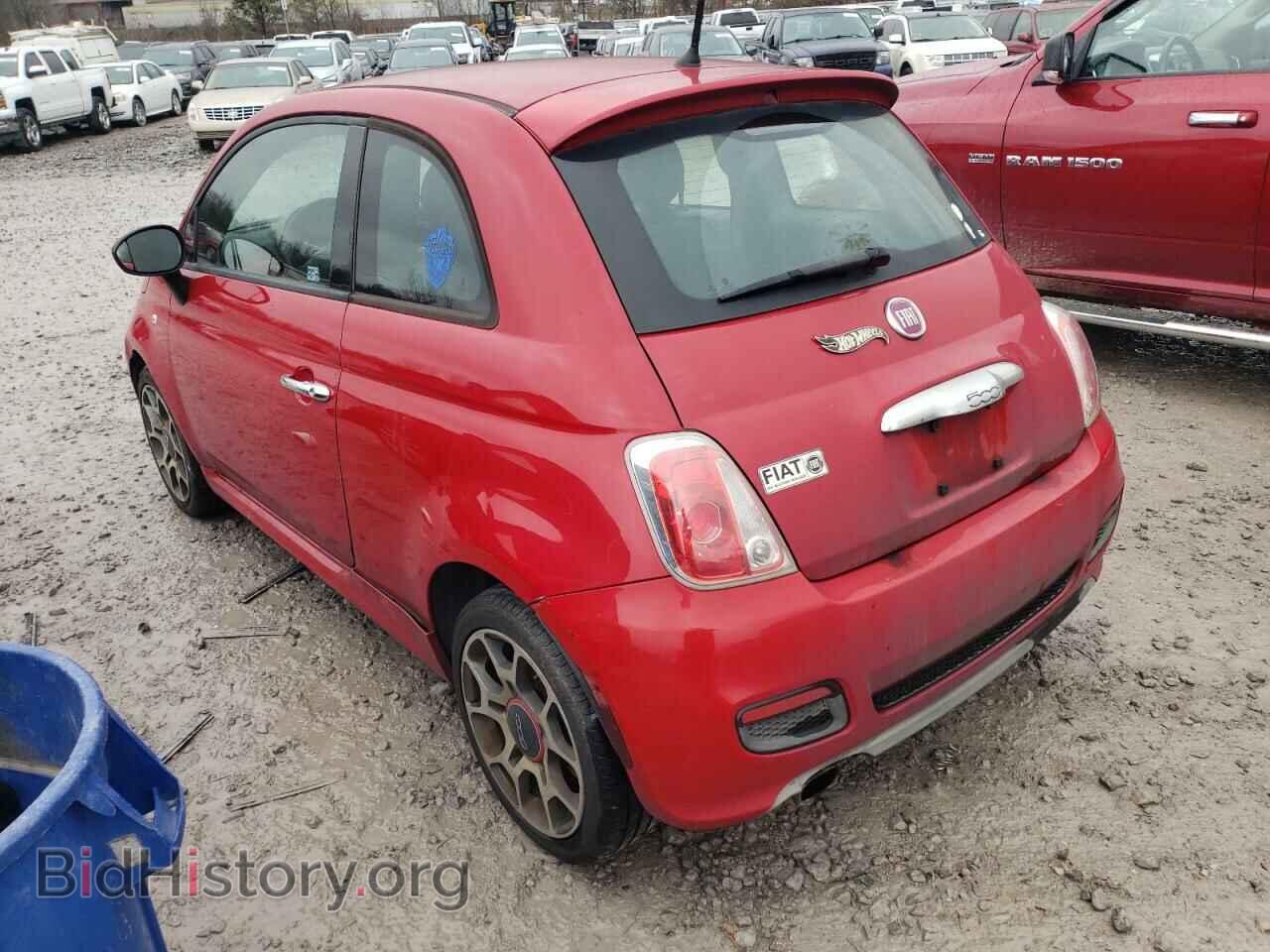 2015 FIAT 500 - VIN: 3C3CFFBR6FT657346 - Фото 2