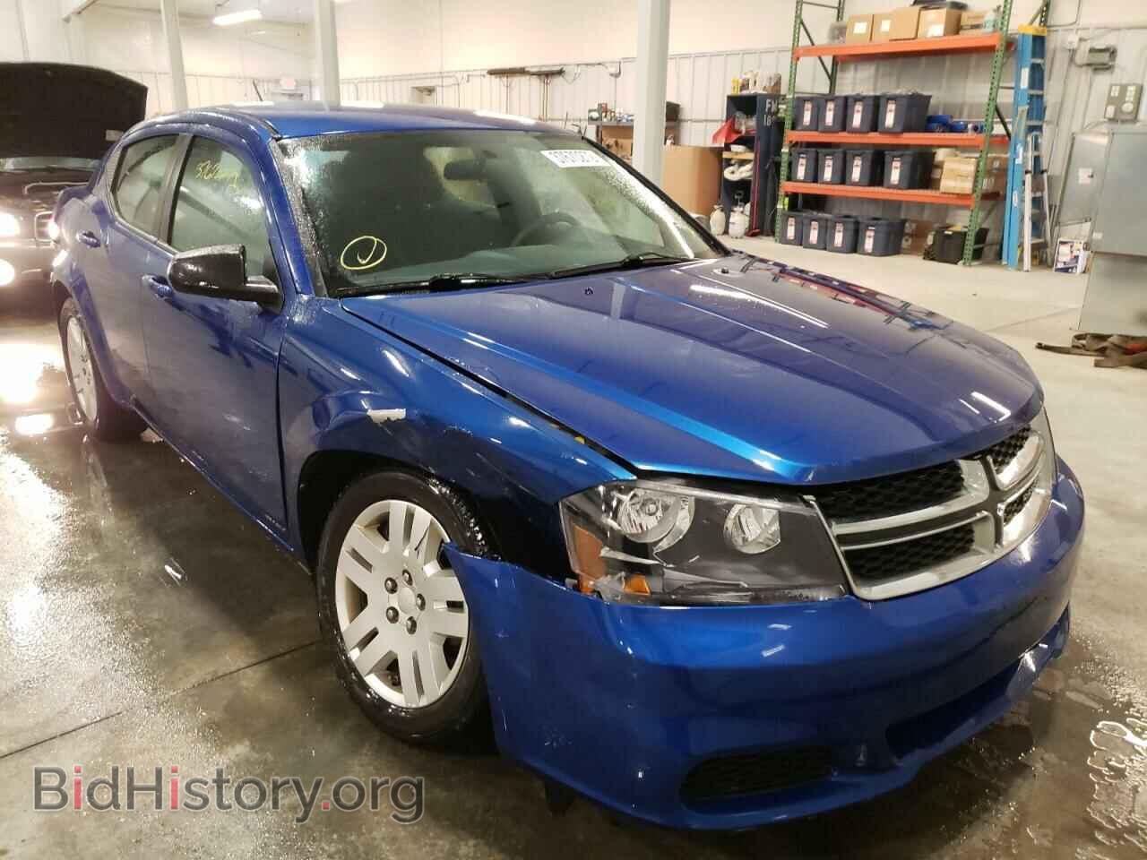 Фотография 1C3CDZAB9DN677633 - DODGE AVENGER 2013