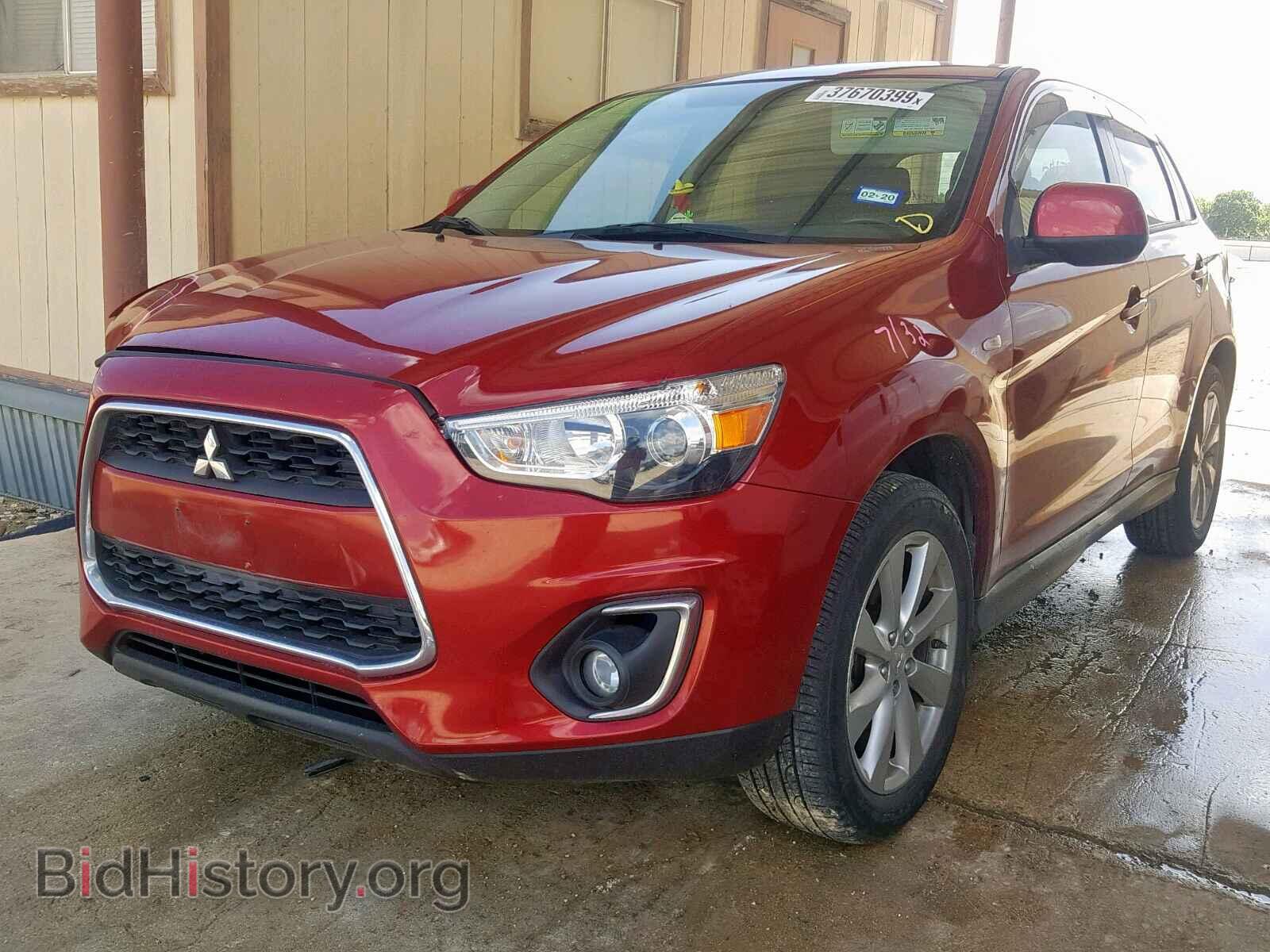 2015 MITSUBISHI OUTLANDER - VIN: 4A4AP3AU5FE054501 - Фото 2