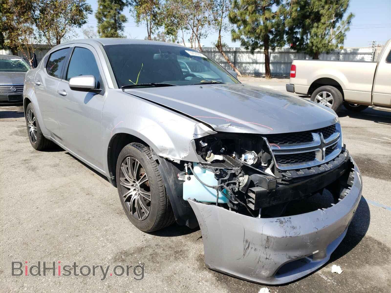 Фотография 1C3CDZCB7DN614110 - DODGE AVENGER 2013