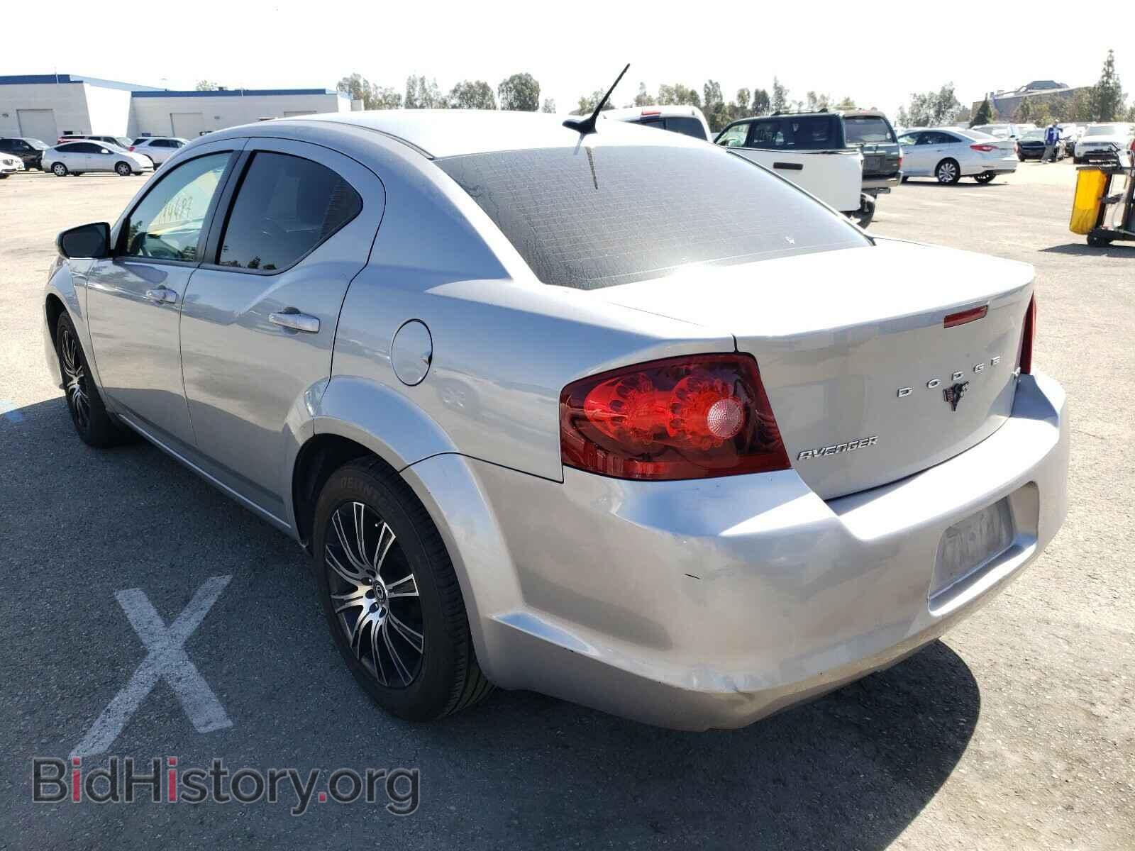 2013 DODGE AVENGER - VIN: 1C3CDZCB7DN614110 - Фото 3