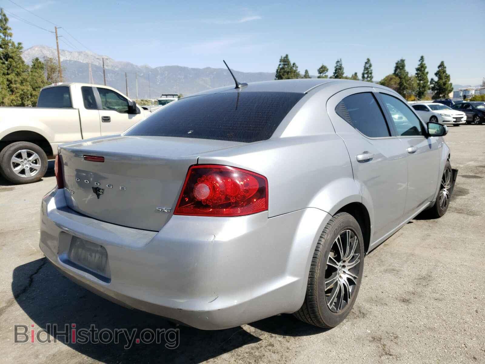 2013 DODGE AVENGER - VIN: 1C3CDZCB7DN614110 - Фото 4