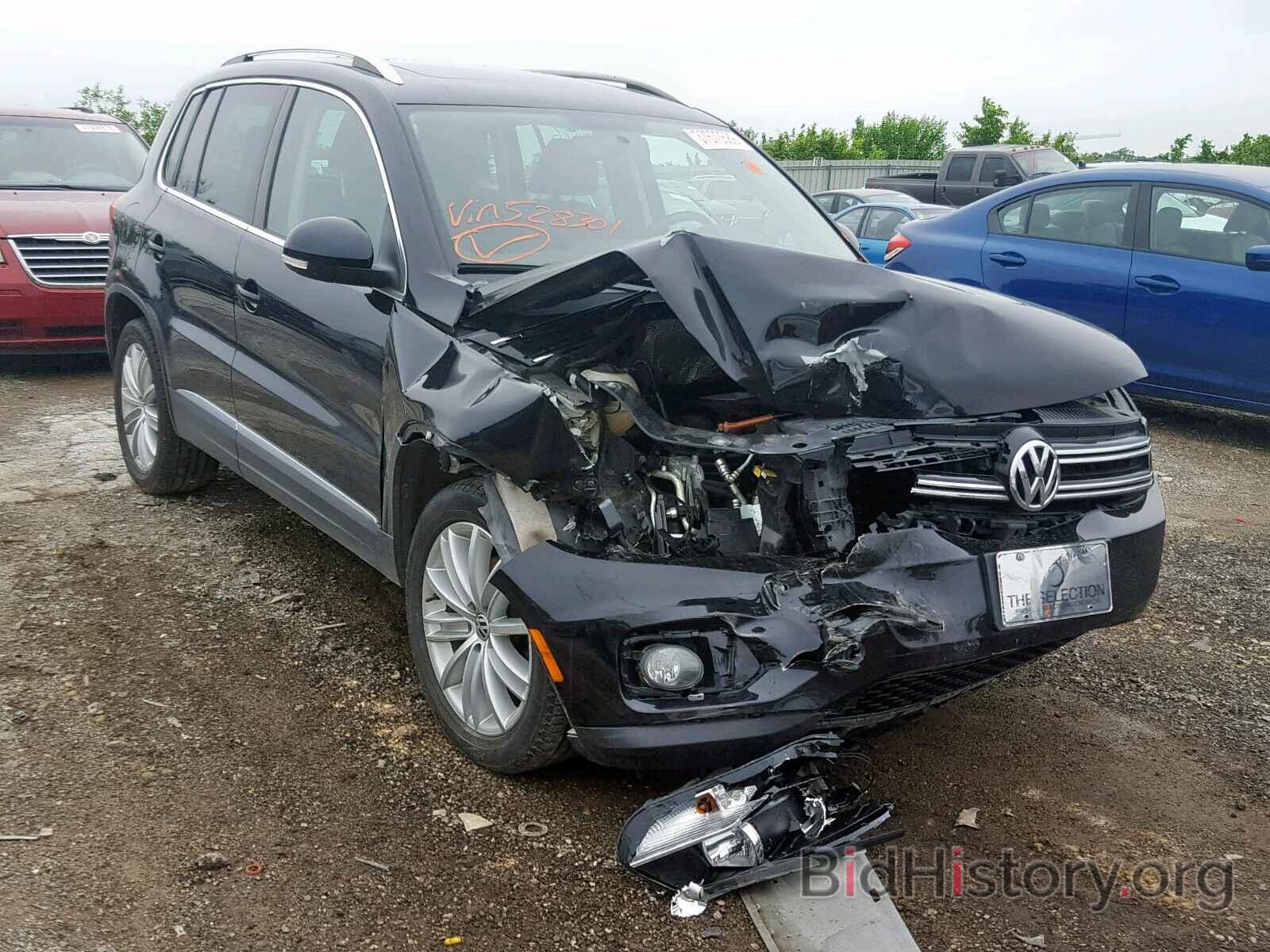 Photo WVGAV7AX1CW528301 - VOLKSWAGEN TIGUAN S 2012