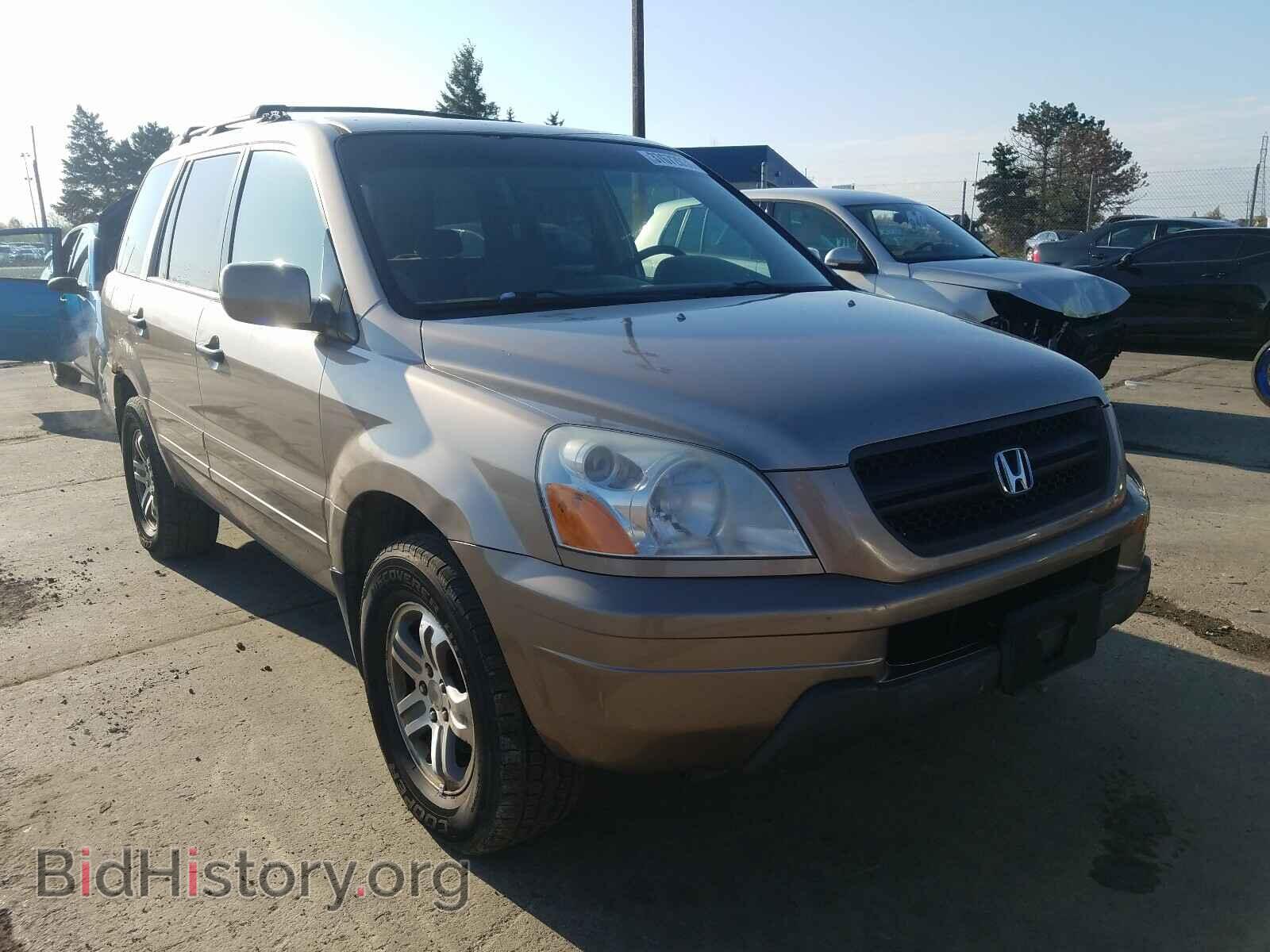 Фотография 2HKYF184X3H597132 - HONDA PILOT EX 2003