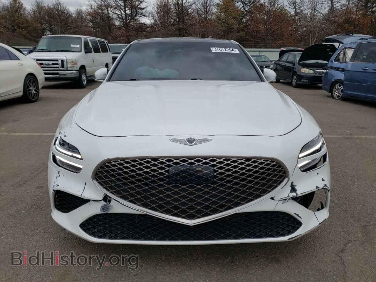 2022 GENESIS G70 BASE - VIN: KMTG34TA8NU092302 - Фото 5