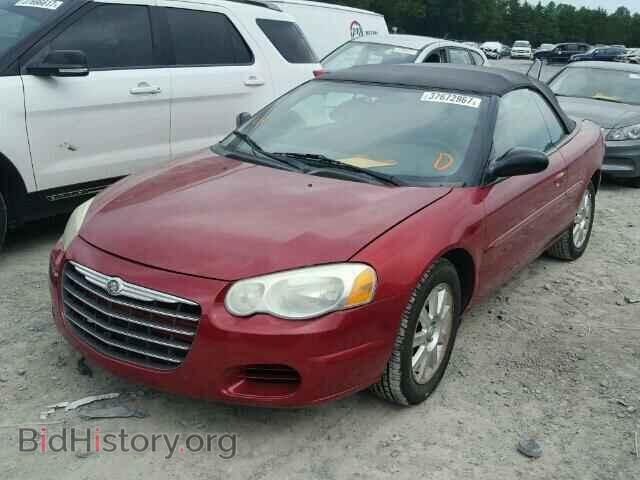 2004 CHRYSLER SEBRING - VIN: 1C3EL75R54N373612 - Фото 2