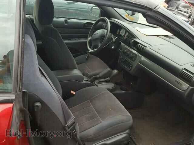 2004 CHRYSLER SEBRING - VIN: 1C3EL75R54N373612 - Фото 5